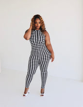 Load image into Gallery viewer, Summertime Fine Houndstooth Jumpsuit